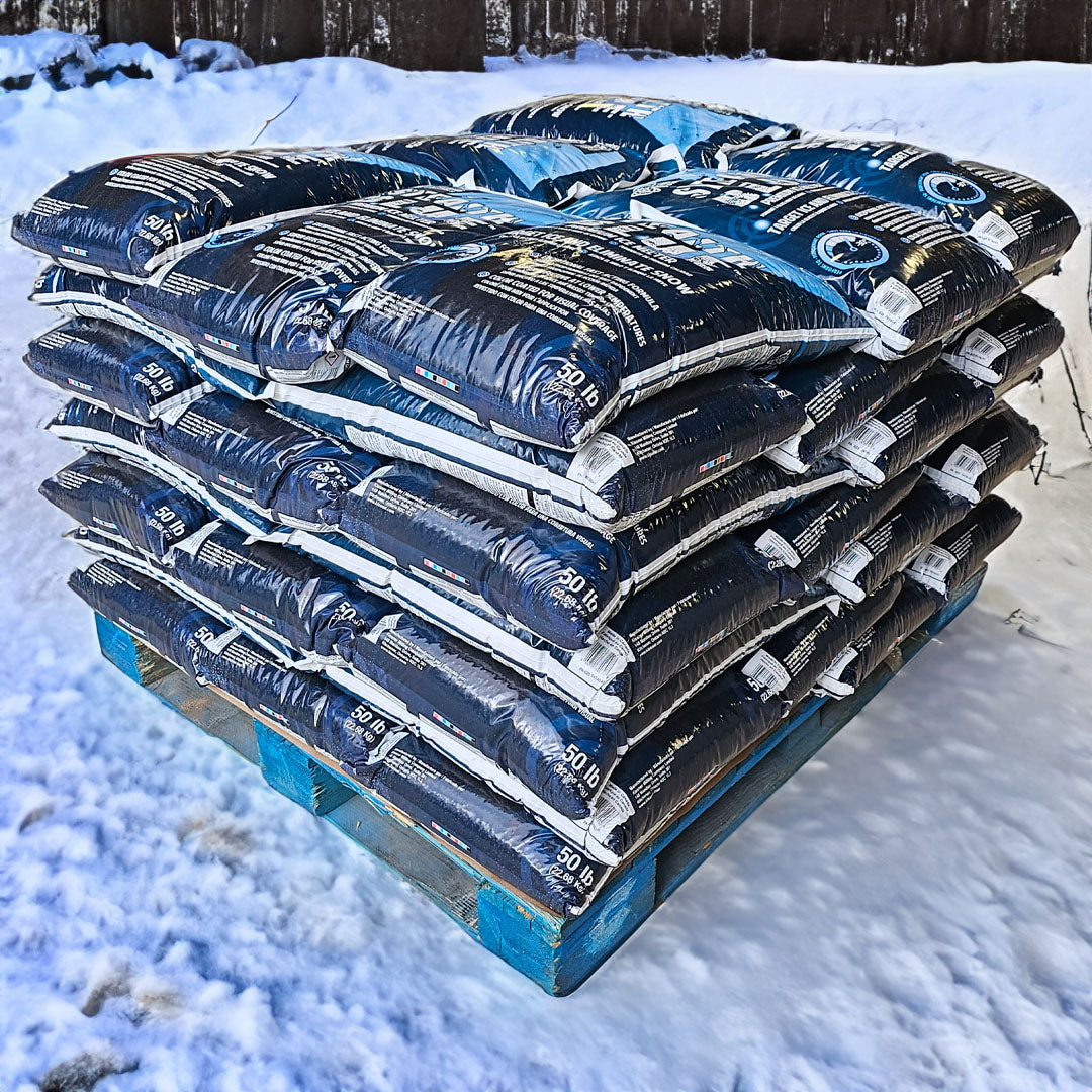 Salt Depot IH50 ICE HEAT Ice Melt, Crystalline, Blue, Sli