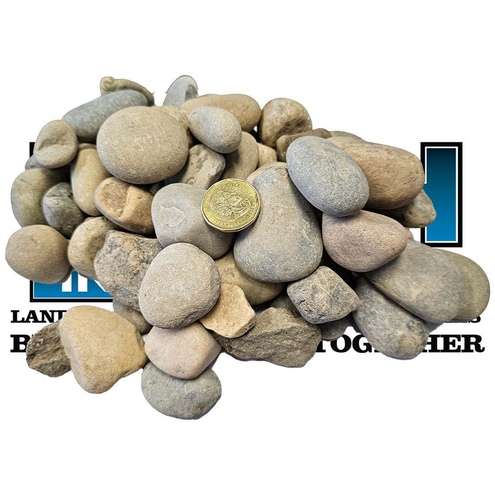 40mm Washed Round Rock in Bulk TMH Industries