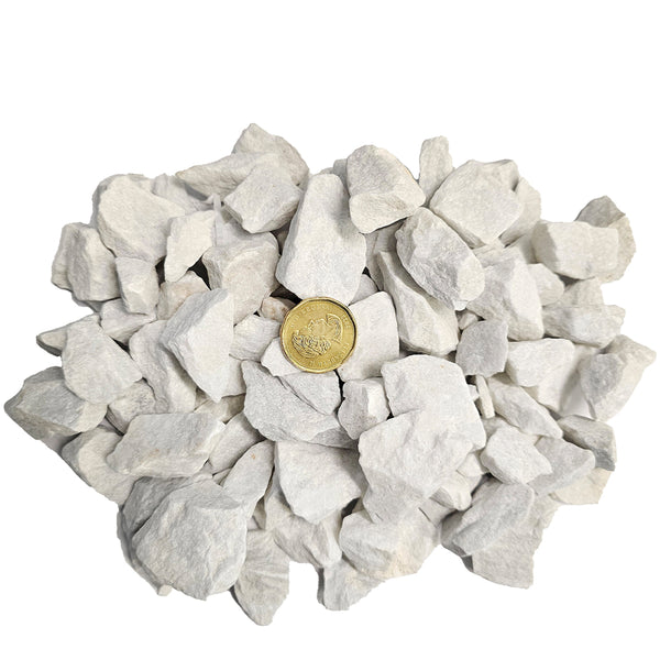 Crystal White Rock in Bulk - TMH Industries