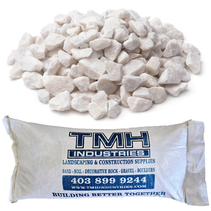 Crystal White Rock in Small Bag TMH Industries