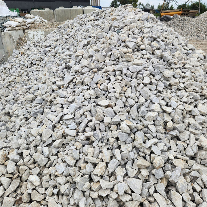 50mm-90mm Large White Rock in Bulk Bag TMH Industries