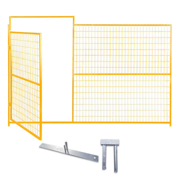 Temporary Panel Fence Man Gates TMH Industries