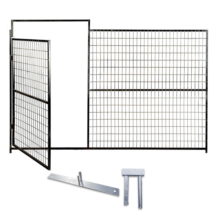 Temporary Panel Fence Man Gates TMH Industries