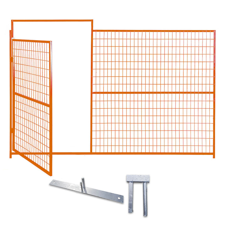 Temporary Panel Fence Man Gates TMH Industries