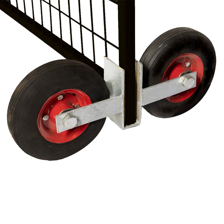 Temporary Fence Panel Wheels Assembly Large TMH Industries